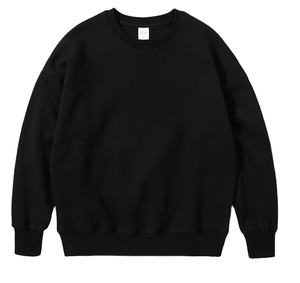Sweat-shirts à capuche pour hommes 100 % coton, coupe oversize, col rond, personnalisables avec logo imprimé, 400 g/m², tricotés, vierges, vente en gros - Product Image 3