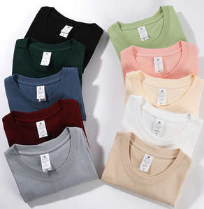 Goldtex เสื้อยืดผ้าฝ้ายสีขาวสำหรับผู้ชายเสื้อยืดพิมพ์ลายพัฟสำหรับผู้ชายเสื้อยืดเปล่าแบบกำหนดเองเสื้อยืดขนาดใหญ่สำหรับผู้ชาย - Product Image 5