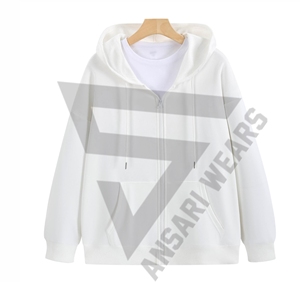 เสื้อฮู้ดแขนยาวผู้หญิงแบบลำลอง พิมพ์ลาย/สีพื้น ผ้าถัก มีกระเป๋าหน้า ซิป 100% ผ้าฝ้าย ปี 2026 - Product Image 3