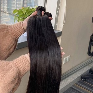 Vente en gros 10A Vierge du Sud Indien Paquets de Cheveux Bruts Vague de Corps Vison Aligné Cuticule Remy Cheveux dans Afro/Curl Style des Vendeurs - Product Image 1