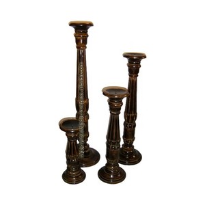 Bougeoir en bois fait à la main écologique de haute qualité pour centre de Table - Product Image 4