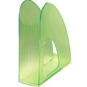 HAN - Portadocumentos Doble de Pie, 7.6 x 25.6 x 23.9 cm, Verde Translúcido, Poliestireno, para DIN A4 y DIN C4 - Product Image 2