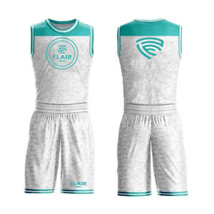 Ensemble d'uniformes de basket-ball personnalisables de haute qualité pour hommes-Hauts de chemise de sport respirants et shorts grande taille avec impression numérique - Product Image 3