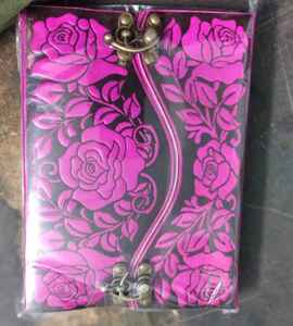 วารสารหนังลายนูนรูปปลาสีน้ำตาลแดงทำจากหินอาเกตทำจากผ้าฝ้ายทำด้วยมือสำหรับจำหน่ายต่อ - Product Image 2