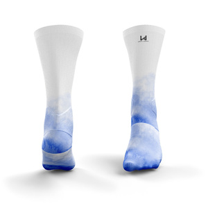 Personalized 100% Cotton Knitted High Knee Socks Breathable Anti Slip High Quality Factory Direct Whole Sale Rates Low Moq - Product Image 1