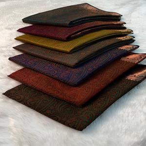 Nuevo Lanzamiento: Sari Banarasi de Seda Pashmina con Tejido Zari, Pallu Rico y Borde Banarasi, Tradicional para Fiestas, para Todas las Temporadas - Product Image 1