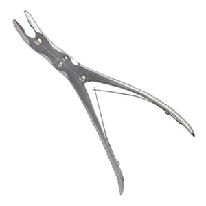 Rongeur Óseo de Acción Compuesta Leksell, Manual, 250 mm de Largo, Mordida de 3 mm, Instrumentos Quirúrgicos de Acero Inoxidable, Certificado CE, Fabricante - Product Image 1