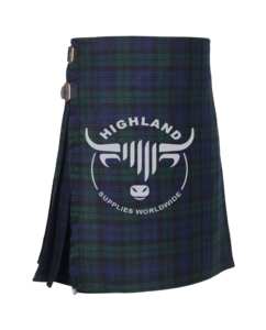 Kilt écossais traditionnel de qualité supérieure pour hommes - Fabriqué en 80% acrylique 20% laine - Kilt tartan personnalisé pour hommes - Product Image 1