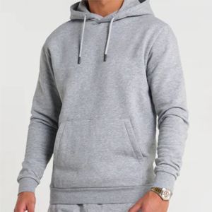 Light Grey <b>Men</b> <b>Hoodie</b> Premium Activewear with Relaxed Fit Perfect for Training and Casual Outfits,OEM ODM SERVICE - Product Image 5