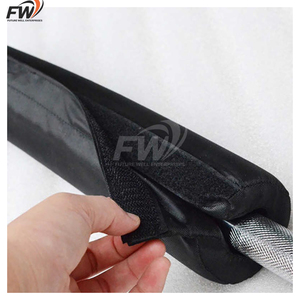 Almohadilla Antideslizante de Espuma de Alta Densidad para Barra de Pesas, para Sentadillas, Elevaciones de Cadera, Entrenamiento de Glúteos, Protector de Barra Transpirable de Cuero PU - Product Image 3