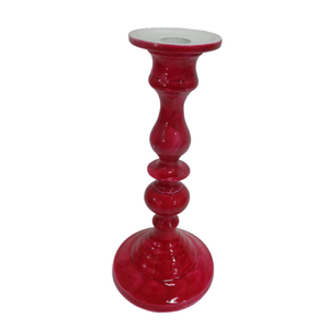 Bougeoir en aluminium enduit de poudre de pêche utilisé pour la décoration intérieure Supports modernes Pilier Lanterne Bougeoir Pot à bougie - Product Image 2