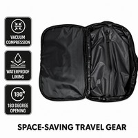 Sac à dos de voyage extensible, imperméable, avec grande capacité, sac à bagages pour voyages d'affaires, week-end