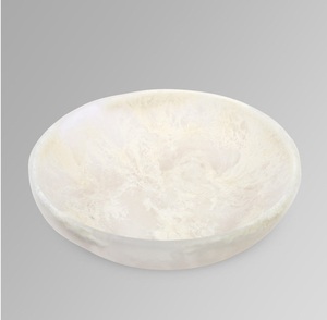 ชามเรซินสำหรับเสิร์ฟสลัดหรืออาหารดีไซน์หรูหราทันสมัยเป็นมิตรกับสิ่งแวดล้อม - Product Image 5