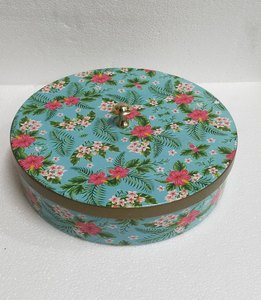 Handmade <b>wooden</b> printed spice <b>box</b> for kitchen <b>storage</b> Decorative <b>wooden</b> printed spice <b>box</b> with multiple compartments - Product Image 1