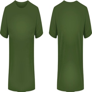 T-shirts vierges personnalisables pour hommes, 100 % coton, couleur unie, style urbain, manches courtes, respirants, écologiques et infroissables - Product Image 1