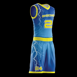 Nouveauté 2026 – Maillots de basket réversibles personnalisables pour hommes, shorts d'été imprimés vierges, uniformes unisexes par transfert thermique – Vente en gros - Product Image 5