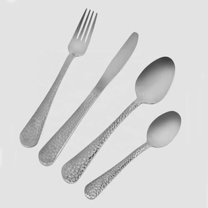 Juego de cubiertos de acero inoxidable Royal Design con asas de color plateado pulido de espejo Ideal para restaurante, comedor y vajilla - Product Image 4