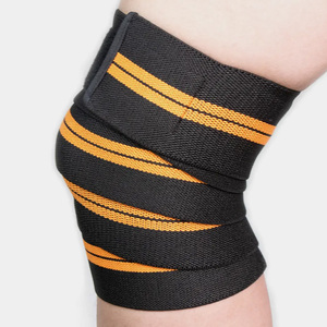 MESS SPORTS Factory Price Customized Neoprene Breathable Weightlifting <b>Knee</b> <b>Straps</b> Wraps for Squats Cross Training - Product Image 1