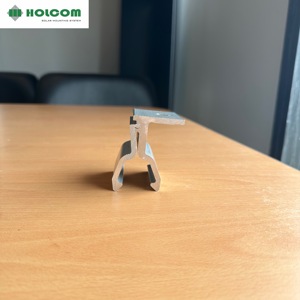Pince de toit en aluminium anodisé de haute qualité 6005-T6 système de montage de panneau solaire HOL.KCL-MN système de montage solaire au sol pour abri de voiture - Product Image 3