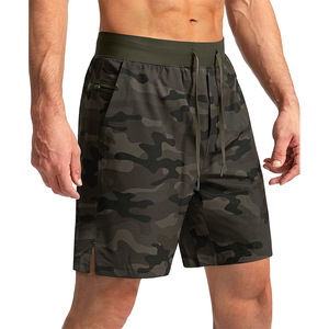 Pantalones cortos deportivos para hombre Entrenamiento Correr Entrenamiento Gimnasio Pantalones cortos con bolsillos - Product Image 4