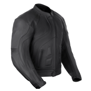 Men's High Quality Custom Waterproof Winter Motorbike Jacket Genuine Leather Breathable Windproof Customizable Design for - Product Image 1
