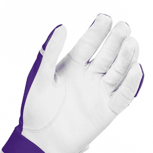 Guantes de bateo de béisbol de cuero profesional personalizados OEM mejor calidad dedo completo protección de manos guante de bateo de béisbol - Product Image 6