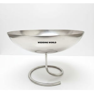 Bol de présentation de chocolat en acier plaqué or forme ronde vaisselle bol de sucrerie nouveauté bol de chocolat fantaisie décoratif - Product Image 3