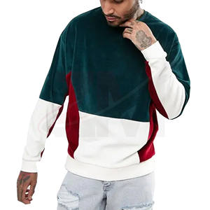 Sudadera informal de lana para hombre, otoño invierno, diseño personalizado, cuello redondo, unisex, para hombre, venta al por mayor, 100% algodón. - Product Image 1