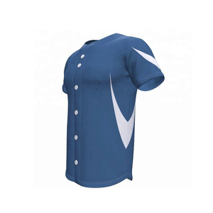Maillot de baseball imprimé à séchage rapide et respirant, 220g, impression numérique, personnalisable, pour équipe masculine, 100% polyester, logo personnalisé, best-seller - Product Image 3