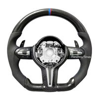 Volant en fibre de carbone véritable avec chauffage et vibrations, qualité OEM pour BMW X1 X2 X3 X4 X5 X6 F46 F30 F31 F34 F35 F32 F33 F36