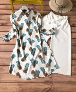 นวมคลุมหน้าสไตล์อินเดียปากีสถานพร้อมทําชุดผ้าฝ้ายผู้หญิงเย็บชุดผู้หญิงที่สง่างาม - Product Image 3