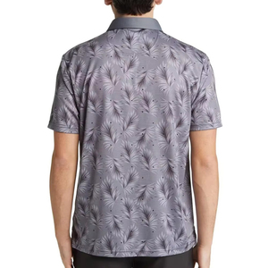 Venta al por mayor de los hombres de alta calidad de verano al aire libre Casual Wear Sublimado Polo camiseta de secado rápido de talla grande - Product Image 6
