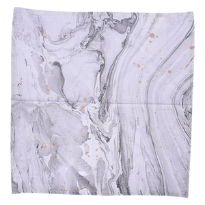 Parure de lit réversible automne marin 100% coton voile, couture artisanale, respirante, écologique, 92' x 88', garnissage en polyfill - Product Image 6