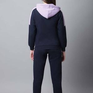Ensemble de survêtement unisexe décontracté en coton 100 % vintage, personnalisable aux couleurs, avec logo, pour femme, idéal pour l'hiver et le jogging, respectueux de l'environnement - Product Image 2