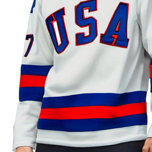 Jersey de hockey sobre hielo de cantidad a granel en stock Jersey de hockey sobre hielo para hombres Jersey deportivo personalizado - Product Image 5