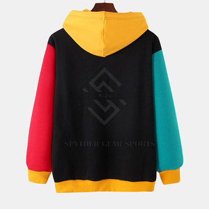 2025 New Trendy Solid Winter Cotton Blended <b>Fleece</b> Plus Size Casual Breathable Eco-Friendly Men <b>Hoodies</b> - Product Image 2