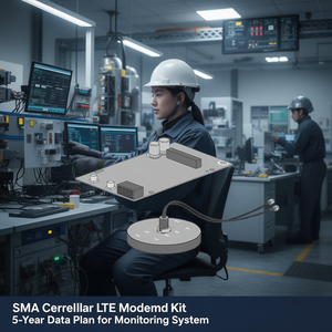 ชุดโมเด็มเซลลูลาร์ SMA LTE พร้อมแพ็กเกจข้อมูล 5 ปีสำหรับระบบตรวจสอบ - Product Image 3