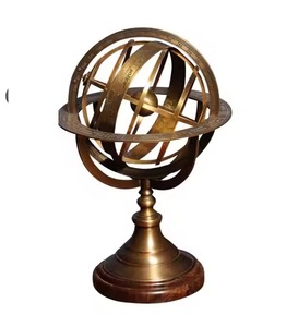 HMA Artesanía Globo celestial de latón Vintage para decoración del hogar - Product Image 3