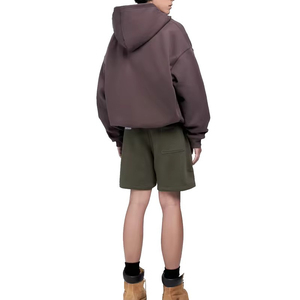 Sweat à capuche décontracté respirant pour hommes 100% coton de haute qualité Boxy Double fermeture éclair sweats à capuche personnalisés à fermeture éclair surdimensionnés coupe ample - Product Image 6