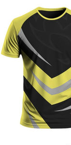 ชุดกีฬาและสันทนาการ เสื้อยืดคอกลมแขนสั้นพิมพ์ลาย 3 มิติ ที่สามารถปรับแต่งได้และทันสมัย - Product Image 4