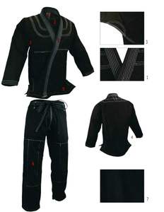 Ropa de artes marciales Premium unisex OEM personalizado BJJ GI kimono duradero al por mayor uniforme jiu jitsu kimonokimono de jiu jitsu - Product Image 6