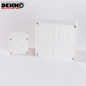 Caja de conexiones de PVC duradera de 160x160x50mm, carcasa de gestión de cables de plástico impermeable para accesorios de conductos eléctricos - Product Image 5