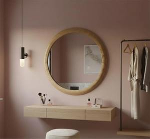 Miroir mural décoratif en bois de qualité export pour l'entrée, projets de décoration intérieure et accents muraux disponibles au meilleur prix - Product Image 5