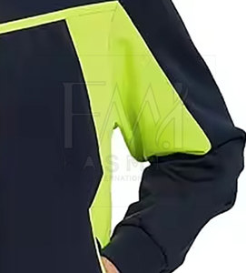 Conjuntos de jogging con cremallera atlética de lana deportiva de alta calidad, conjuntos de chándales de hombre con parches personalizados para correr y trotar - Product Image 4