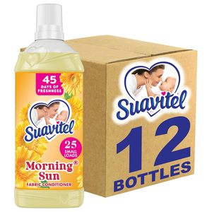 น้ำยาปรับผ้านุ่มซูวาเทล กลิ่นแสงแดดยามเช้า ขนาด 25 ออนซ์ 12 ขวด/ลัง - Product Image 1
