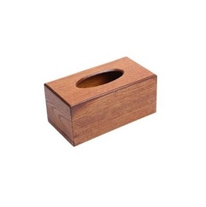 Boîte à mouchoirs en bois sculpté Porte-serviettes fait main avec design vintage pour chambre cuisine et pour chambre cuisine et bureau. - Product Image 3