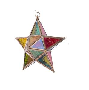 Thème moderne lumières Ramadan Eid lanterne étoile décorative lanterne Ramadan lanterne à vendre décoration de noël porte-bougie - Product Image 5