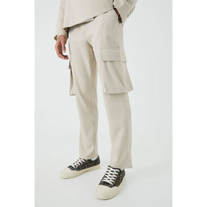 Pantalones Cargo Unisex, Pantalones Casuales de Moda Urbana, Pantalones Utilitarios con Cintura Elástica, Multibolsillos, Logotipo Personalizado OEM, Fabricante Mayorista - Product Image 2