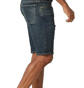 Shorts en jean bleu pour homme, taille mi-haute, en coton épais, fabrication export de qualité supérieure, shorts en jean doux pour homme, bio-délavés - Product Image 4