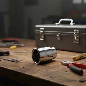 Chiavi a Bussola Cromate con Attacco Quadrato Femmina da 3/8 Pollici - Product Image 3